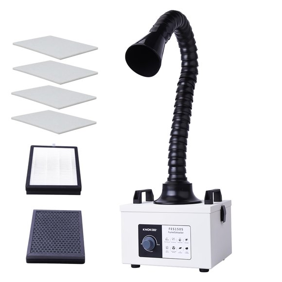 Extractor de humos de soldadura KNOKOO FES150S 100W 200m³/h 110V