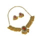 thumbnail image 1 of Conjunto De Aretes De Collar Vintage Magnífico De Moda Para Fiesta De Aniversario De Graduación Rojo, 1 of 5
