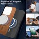 thumbnail image 3 of Magnetic Slim Case for Xiaomi 14 5G with Camera Guard & Anti-Scratch Back Brown, 3 of 6