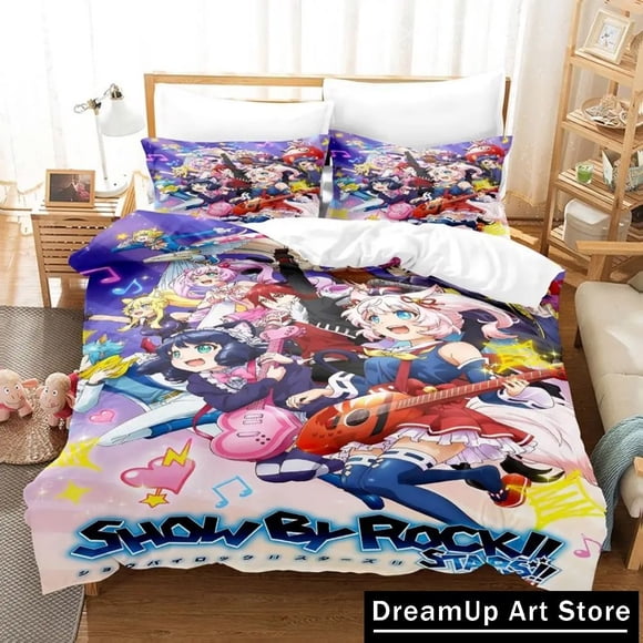 FashionShow By Rock Bedding Set Boys Girls Duvet Cover Pillowcase Bed Adult Bedroom
