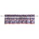 thumbnail image 1 of Cenefa para ventana Greenland Home Melania 84 x 40 cm, color azul americano, 1 of 5