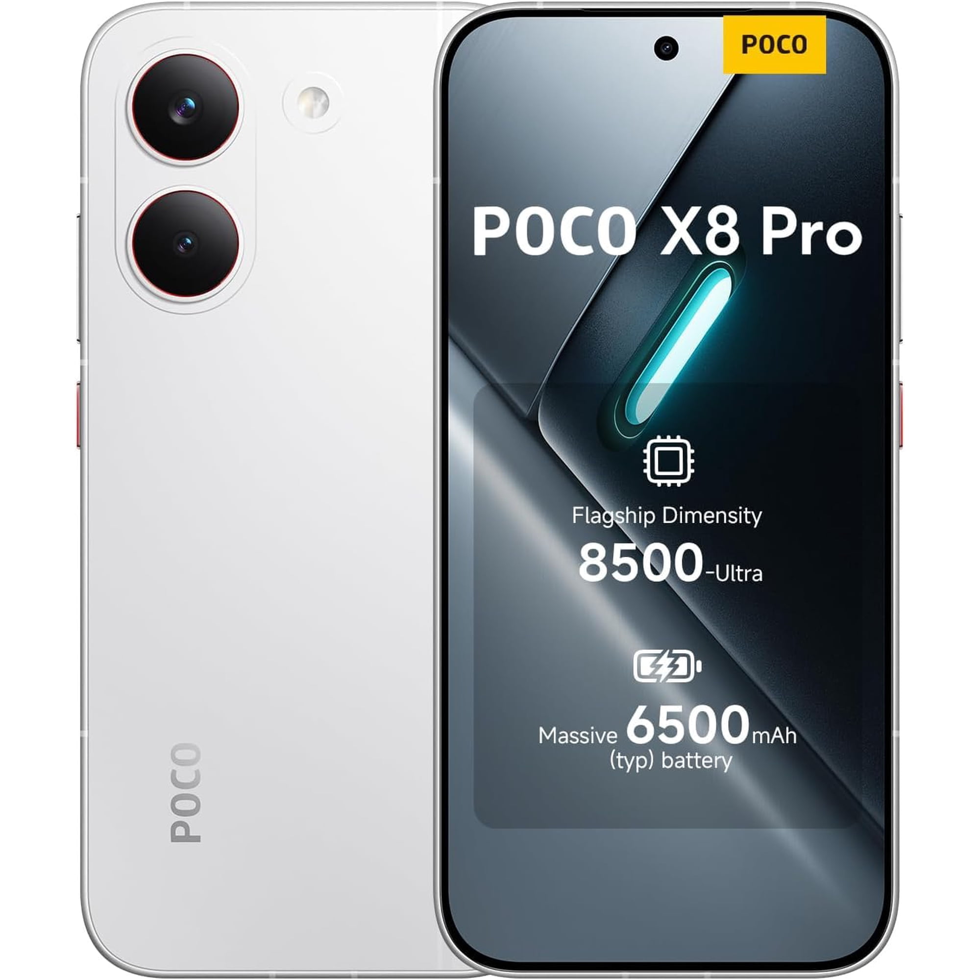 Smartphone Xiaomi Poco X8 Pro 5g Ai 512gb + 12gb Ram Blanco