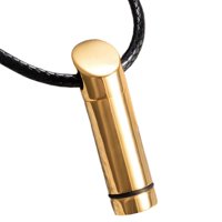 Magideal - De Cineraria Cineraria Cineraria Para Cenizas, De Material Acero Inoxidable, Colgante , Llavero, Soporte De Cineraria Cineraria Cineraria, Medallón Para Mascotas, Mujeres, Hombres, , Oro Oro1