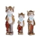 thumbnail image 2 of 3 Uds Bonitas Figuritas De Jardín Estatuas De Gatito De Mesa Para Gabinete Interior Césped, 2 of 5