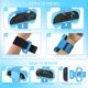 thumbnail image 3 of Correa de Muñeca de 2 Piezas Compatible con Nintendo Switch 2 Controladores L/R Bandas de Muñeca Ajustables y Elásticas para Adultos y Niños, 3 of 8