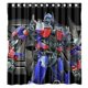 thumbnail image 1 of Cortina de ducha de Anime Transformers, juego de cortina de baño con ganchos, tamaño 60 x 72 pulgadas, 1 of 3