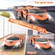 thumbnail image 3 of Coche con mando a distancia Growsland, regalo de Navidad, 1/18, eléctrico, naranja, 3 of 7