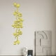 thumbnail image 3 of 1pc Flower Acrylic Mirror Wall Sticker For Bedroom Room Home Wall Decoration Sticker Self-adhesive Waterproof 3D Wall Art, Mirror Sticker Acrylic Sticker, 3 of 4