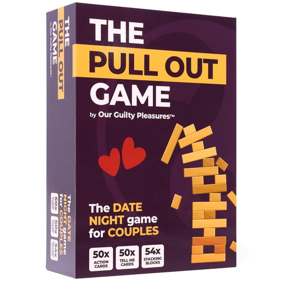 Juego para parejas Our Guilty Pleasures The Pull Out con 100 cartas