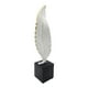 thumbnail image 2 of Figura Adorno De Hoja Blanca Decorativa En Resina Moderna S, 2 of 7