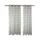 thumbnail image 2 of Cortina Velo Visillo Bordado 140 x 230 cm 2 Paños - Tres Hojas M1013, 2 of 3
