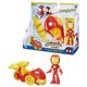 thumbnail image 3 of Figura de Acción Figura Spidey & His Amazing Friends Set Bolido Iron, 3 of 4