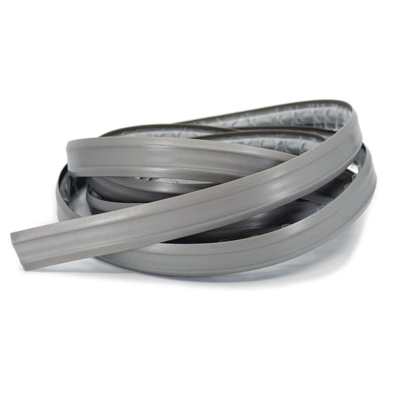 Cinta adhesiva InstaTrim The Original Flexible Trim, 3/4 pulgadas y 3 m, gris