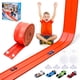thumbnail image 1 of Pista de autos de carrera flexible FUTESI de 15 pies con ventosas para niños de 3+, 1 of 8