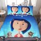 thumbnail image 1 of Coraline 3 Pcs Bed Breathable Duvet Cover Soft All Seasons Bedding Set, 1 of 5