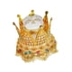 thumbnail image 1 of Cajas de joyería de corona Caja de anillo de bodas. Caja de recuerdos creativa, soporte portátil para anillos, organizador de joyas, exhibición para e, 1 of 5