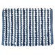 thumbnail image 1 of Alfombra de baño DII, ultra suave, de chenilla, con forma de palomitas, 21 x 34 cm, color azul, 1 of 6