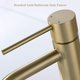 thumbnail image 4 of Grifo de baño JXMMP de latón monomando dorado cepillado, 4 of 6