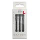 thumbnail image 1 of Juego de 3 ejes de dardos L‑style de carbono 370 delgados, 1 of 4