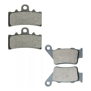 Genérico - Pastillas Frenos Delanteras + Traseras Moto Dominar 400Ug