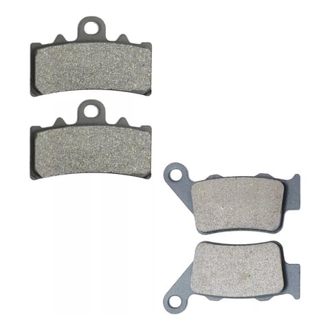 Genérico - Pastillas Frenos Delanteras + Traseras Moto Dominar 400Ug
