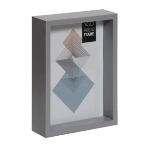 Vgo - Marco Mad Box C/Prof Gris 13X18 Cm