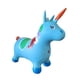 thumbnail image 1 of Unicornio Saltarín Inflable Con Sonido Celeste, 1 of 6
