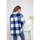 thumbnail image 3 of Chaqueta Leñadora Peluda Oversize Mujer Invierno Calidad Premium 6075, 3 of 3