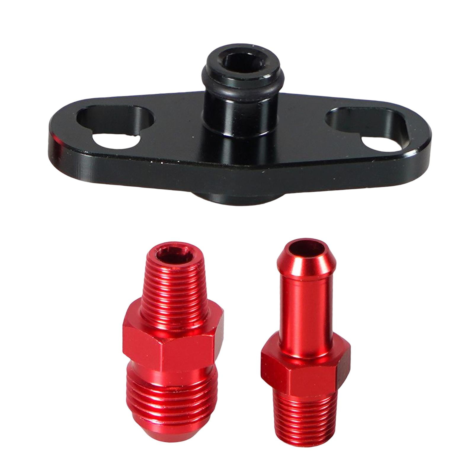 Magideal - Adaptador De Riel De Bomba De Automóvil Con Ajuste, Adaptador De Regulador De Presión De Riel A (salida) 1/8 Npt; Adaptador Versátil Para Automóviles.