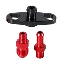 Magideal - Adaptador De Riel De Bomba De Automóvil Con Ajuste, Adaptador De Regulador De Presión De Riel A (Salida) 1/8 Npt; Adaptador Versátil Para Automóviles.