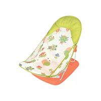 Genérico - Silla De Baño Plegable Para Bebé Con Almohada Y Red Flotante, Verde