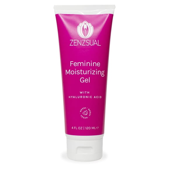 Gel íntimo ZENZSUAL con base de agua de 120 ml de ácido hialurónico