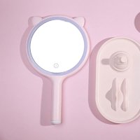 Genérico - Maquillaje Espejo Aumento Cosmetico Luz Led Recargable Lau