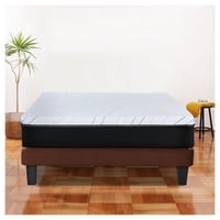 Latam Home - Cama Zen Best Full Colchon Pro Tela Velvet Chocolate