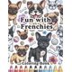 thumbnail image 1 of Libro para colorear Majosta: Diversión con bulldogs franceses, 1 of 1