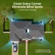 thumbnail image 2 of Cámara de seguridad inalámbrica aosu 4K kit solar de 4 cámaras, 2 of 9