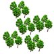 thumbnail image 5 of 50 unids árbol verde 8 cm modelo n escala dise?o tren ferrocarril greeney paisaje juguetes, 5 of 5