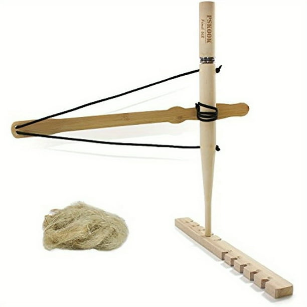 Bow Drill Kit Fire Starter, Primitive Wood, Survival Practice Friction Fire Tool For Scout Outdoor Activity Teaching, Outward Bound Training, For Wildness Survival Beginner