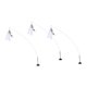 thumbnail image 1 of 3 Uds Cat Stick Juguetes Plumas Fuerte Succión Base IQ Mejora, 1 of 5