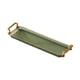 thumbnail image 3 of Platos Rectangulares Para Servir Con Asas, Bandeja De Tocador Para Fiesta, Hogar, Cocina, Verde, 3 of 5