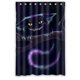 thumbnail image 1 of Cortina de ducha con diseño de gato de Cheshire de Cartoon World, con ganchos, tamaño 48 x 72 pulgadas, 1 of 3