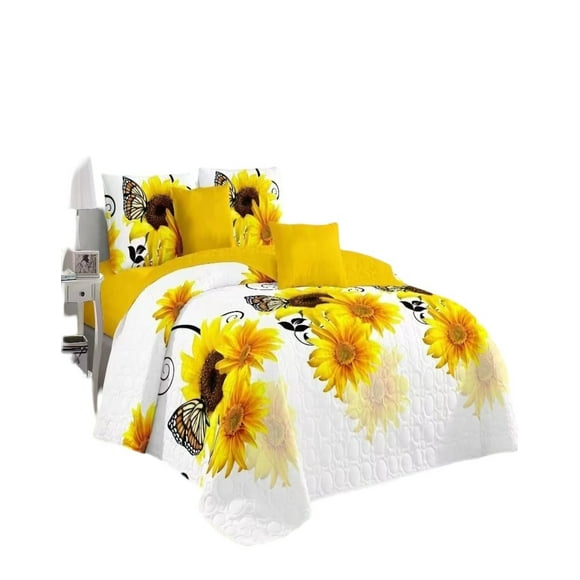 Quilt King Cubrecama Para Verano Y Primavera C11