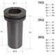 thumbnail image 3 of Crisol de grafito GANGOU 3 kg de alta pureza, 3 of 3