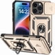 thumbnail image 5 of Funda Resistente Anillo Soporte iPhone 15 Pro Privacidad Cámara Montaje Magnético Oro, 5 of 6