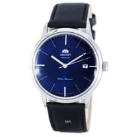Reloj Analógico Orient Bambino Versión 3 Azul Y Negro Hombre