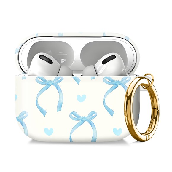 Estuche AFPRNK para AirPods Pro 1ª/2ª generación, con llavero, azul