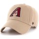 thumbnail image 1 of Gorra 47 Brand Arizona Diamondbacks Caqui Ajustable, 1 of 3