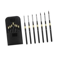 Bothyi - 7 Pinceles De Acuarela De Viaje, Pinceles De Pintura Para Artistas Para Pintura Acrílica