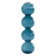 thumbnail image 4 of Florero De Vidrio Moderno Mesa Hidropónica Terrario Planta Titular Contenedor 4 Bola Azul, 4 of 5