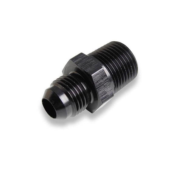 Adaptador Earl's Straight Male AN -4 a 1/8 NPT negro